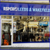 A photo of the Morley Charity Shop, belonging to the RSPCA Leeds, Wakefield & District Branch