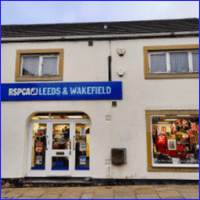 A photo of the Rothwell Charity Shop, belonging to the RSPCA Leeds, Wakefield & District Branch